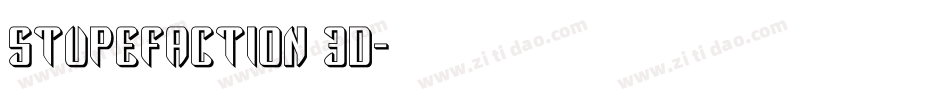 Stupefaction 3D字体转换